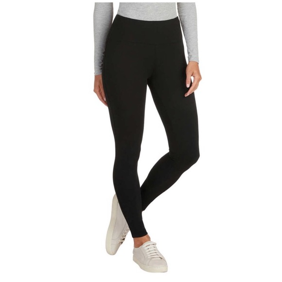 NWT Max & Mia Ladies' High Waisted French Terry Legging - Picture 5 of 8